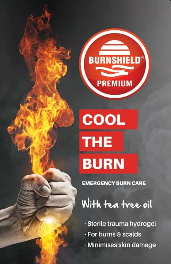 Burnshield brandwondverzorging! Voor een effectievere eerste hulp bij brandwonden. Verzorging brandwonden